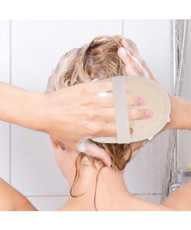 NOLITOY Exfoliating Mesh Shower Puff & Scrubber Ball | Bath Sponge for Men & Women - Luxurious Body Care - Buy Online on SooperMarket.com
