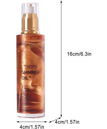 Lip Bar Foundation 80ml Body Glow Oil Body Face Liquid Contouring Highlighter Oil Delicate Shine Eyeliner Pen 1 count (Pack of 1) C - Buy Online on SooperMarket.com
