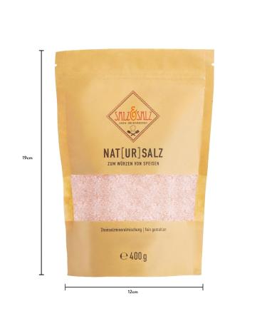 Premium Himalayan Salt - Natural Coarse & Fine Rock Salt 400g & 900g | Additive-Free Pink Crystal Salt for Mills | Authentic Pakistan Salt - Buy Online on SooperMarket.com