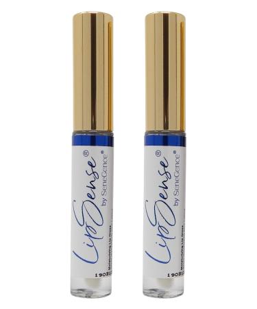 2 Piece Lipsense by Sengence Set of 2 Clear Glossy Gloss