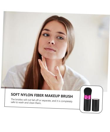 Angoily Telescopic Makeup Brush - Portable Blush Powder Foundation & Concealer Brush | Travel-Friendly Makeup Applicator - Buy Online on SooperMarket.com