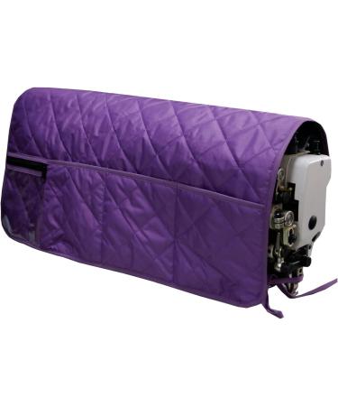Sewing Machine Table Pad with 4 Pockets - Purple Dust Cover for Accessories Organizer - Buy Online on SooperMarket.com
