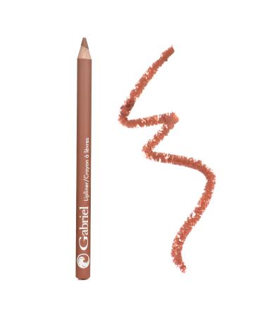 Gabriel Cosmetics Classic Lipliner (Nutmeg - Nude Brown/Neutral)  Classic Lipliner  Natural  Paraben Free  Vegan  Gluten-free Cruelty-free  Non GMO  High performance and long lasting  Infused with Jojoba Seed Oil and Alo...