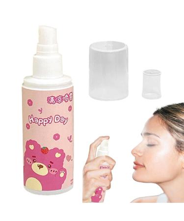 tongfeng Instant Cool Spray 80ml Tropical Waters Peppermint Cooling Spray Mist - Instantly Reduce Temperature Spray Small Lightweight Refreshing Protective Skin-friendly Spray For Face And Body Bear