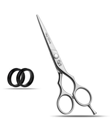 Glamified Glam Hairdressing Barber Hair Scissor for Professional Hairdressers Barbers Stainless Steel Hair Cutting Shears - for Salon Barbers Men Women Children and Adults
