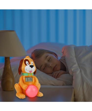 Buy Bigmonat Cute Dog Children's Alarm Clock - Time-Controlled Digital Clock for Kids - Yellow - Battery & AC Powered - Buy Online on SooperMarket.com