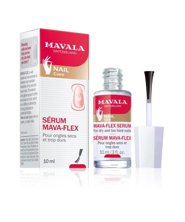 Mavala Mava-Flex for Dry  Hard Breaking Nails | Restore Flexibility to Nails | Moisturizes and Fortifies | Leaves Nails Shinier and Softer | 0.34 Ounce