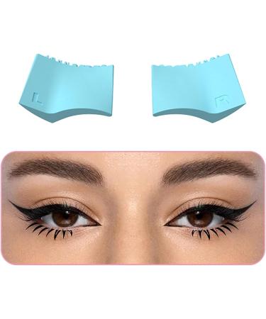 Tainrunse Comfortable Eyeliner Stamp Soft Silicone Tail Compact Travel-friendly Eye Makeup Tool for Perfect Blue - Buy Online on SooperMarket.com