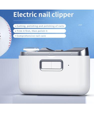 Nail Trimmer 2 in 1 Efficient Nail Trimmer Polisher Reliable for Business Trip for Home - Buy Online on SooperMarket.com