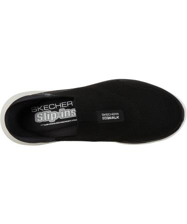 Skechers Men's Gowalk 6 Slip-ons | Athletic Walking Shoes with Memory Foam - Size 10 Black/White - Buy Online on SooperMarket.com