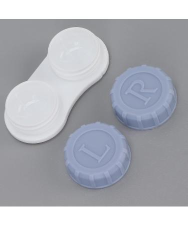 Tmishion Portable Contact Lens Container Set | Travel-Friendly Mini Lens Case with Clip-On Solution Bottle - Buy Online on SooperMarket.com