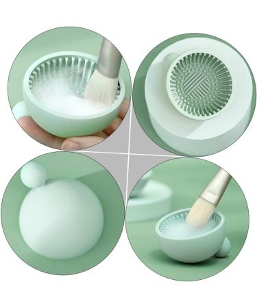 HAPINARY Cleanser of Makeup Brush Cosmetic Brush Cleaning Mat Makeup Pallets Make up Brush Cleaning Mat Skull Stationary Beauty Tools Face Scrubbers Cushion Silica Gel Sucker - Buy Online on SooperMarket.com