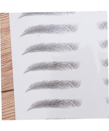 Hemoton 2pcs 3d Eyebrow Stickers Artificial Eyebrow Imitation Eyebrow - Buy Online on SooperMarket.com