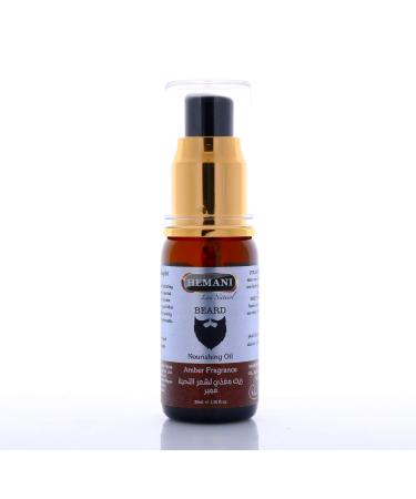 Hemani Beard Oil 30ml - Amber Fragrance | Nourishing Essential Oil Blend with Tea Tree | Softens & Conditions Beard | Relief for Itchy Flaky Skin - Shop Internationally - Buy Online on SooperMarket.com