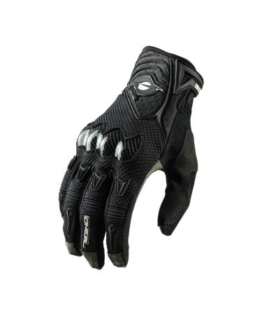 O'neal |Bicycle & motocross gloves |MX MTB DH Fr Downhill Freeride |4-way stretch carbon ankle protection silicone-coated |Butch Carbon Glove |Adults |Black L black