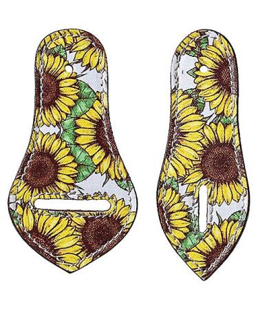Tough 1 56-103 Sunflowers Latigo and Cinch Holders Sunflower N/A