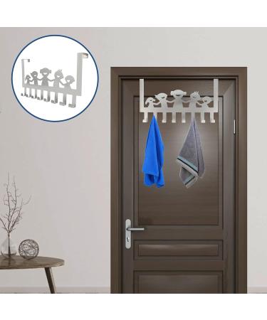 CHILDWEET Door Hanger 1pc Door Back Hook Over Door Towel Bar Over The Door Towel Racks for Bathroom Door Hanging Row Hook - Buy Online on SooperMarket.com