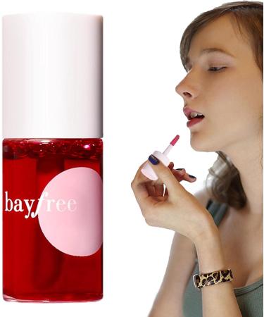 Jingling Lip and Cheek Tint Stain - Waterproof Apple Red Lipstick & Gloss | Moisturizing Make-up for Women | 7ml - Buy Online on SooperMarket.com