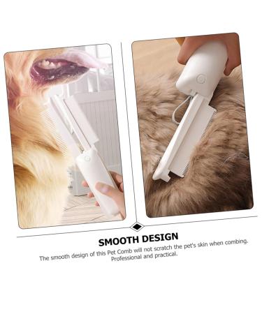 Minkissy Pet Comb Brush | Remove Loose Hair & Massage Cat | Ideal Cat Accessories & Fur Care Kit - Buy Online on SooperMarket.com