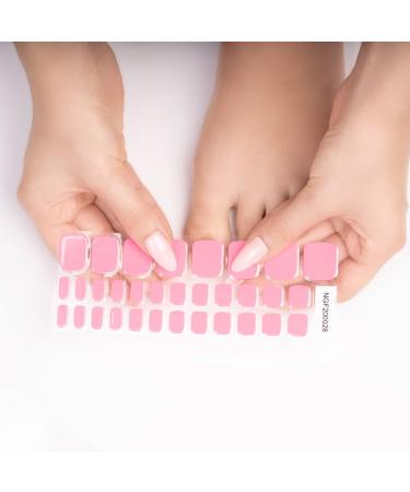 Neonail Gel UV Stickers P01 - Red 15 Patterns - Easy Application Nail Stickers for Fingernails & Toes - Stylish Gel Nail Decoration - Buy Online on SooperMarket.com
