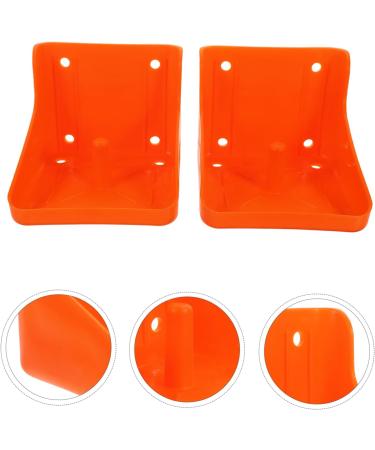 2pcs Cattle and Sheep Lick Brick Box Horse Salt Livestock Mineral Block Holder Deer Food Blocks Holder Livestock Accessory Professional Salt Block Rack Cows Food Bowl Pp Animal 17x16.5cm Red - Buy Online on SooperMarket.com