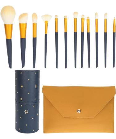 Makeup Brush Set Professional 12 Piece Brushes Complete Makeup Brush Set Soft Bristle with Holder for Home - Buy Online on SooperMarket.com