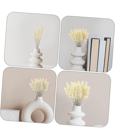 Amosfun 24pcs Wheat Ear Flower Silk Flower Office Decore Window Trim Decor for Living Room Fake Wheat Ear Wheat Decoration Natural Decorate Artificial Flower Straw Flower Arrangement Beige 30X1.5CM - Buy Online on SooperMarket.com