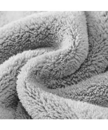 Gukasxi Hooded Baby Towel - Extra Large 140x70 cm, Ultra Soft & Absorbent Bath Towel for Baby Girls and Boys - Gray - Buy Online on SooperMarket.com
