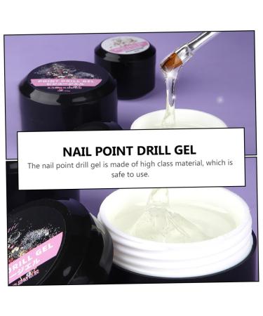 minkissy 1pc Disposable Glue Valid Tools Accessories for Nail Rhinestones Nail Gel Tool Nail Art Glue Manicure Gel Nail Glue Nail Point Drill Glue Drill Stickers 5x4cm As Shown - Buy Online on SooperMarket.com