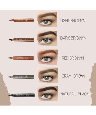 4Pcs Nexavale Eyebrow Pencil Nexavale Magic Eyebrow Pencil 2024 New Magic Eyebrow Pencil Nexavale (Red Brown) - Buy Online on SooperMarket.com