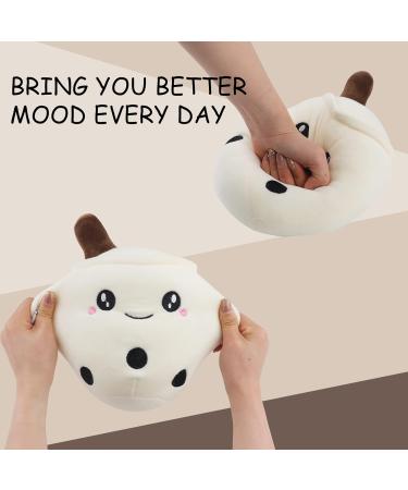 Anboor Bubble Tea Plush Pillow 25cm - Soft Boba Stuffy Toy for Kids - Cute Stuffed Animals Gift - Buy Online on SooperMarket.com