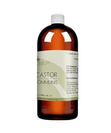 Jamaican Black Castor Oil 32 oz - 100% Pure Organic Cold Pressed, Chemical Free - Premium Grade for Hair, Body, Skin Care - Eyelash & Eyebrow Growth - Buy Online on SooperMarket.com