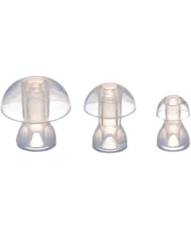 Hiibaby 3 Pieces ear plugs Hearing Aid aids Eartip ear tip ear tips Tubing ear pieces piece-hearing aid tube about 9cm length BTE Hearing Aid Aids Domes and Tube Kit - Buy Online on SooperMarket.com