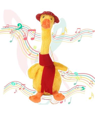 Dariicha Talking Dancing Duck Toy - Repeat what you say, Sing, and Dance - Ideal Christmas Decoration and Kids' Toy with Red Bandana - Buy Online on SooperMarket.com
