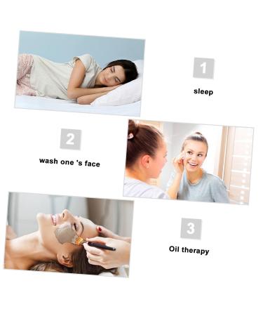 Silk Adjustable Hair Tie Bonnet for Sleeping - Blue | Healeved 1pc Soft Silk Hair Wrap Shower Cap for Night Sleep Care - Buy Online on SooperMarket.com
