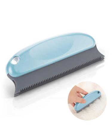 Cobee Animal hair remover brush animal hair detail dog -hair remover lint remover cat hair remover ridgeer rubber brush dog hair removal products for couch furniture carpet (light blue)