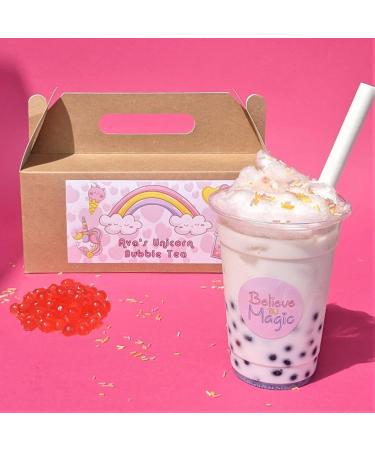 Personalised Unicorn Bubble Tea Kit - Buy Online on SooperMarket.com
