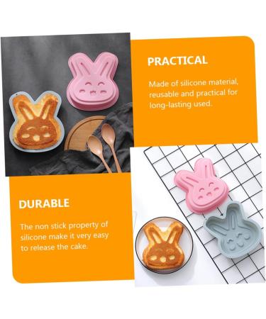 Alipis Cake Mold Easter Cake Layer Pan para Chocolate De Baking Pans for Oven Bread Mold Chocolate Bunny Silicone Pastry Pan Ice Cream Molds Easter Chocolate Bakeware Silica Gel Ice Cubes - Buy Online on SooperMarket.com