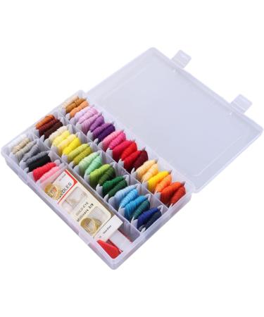 Villcase Cross-Kit Set: 2 Beginner-Friendly Embroidery & Yarn Organizers for Crafting | Cross Stitch Tools & Supplies for Fabric Art - Buy Online on SooperMarket.com