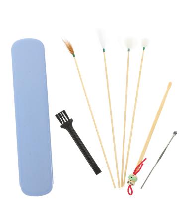 Ear Cleaning Kit Ear Cleaner 1 Set Ear Picking Kit Bamboo Major Ear Spoon Ear Spiral Cleaner Ear Wax Cleaner