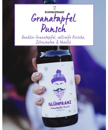 Buy SCHORLEFRANZ Gl hfranz Punch Pomegranate (3 x 0.75 l) - International Shipping Available | Premium Herbal Beverage - Buy Online on SooperMarket.com
