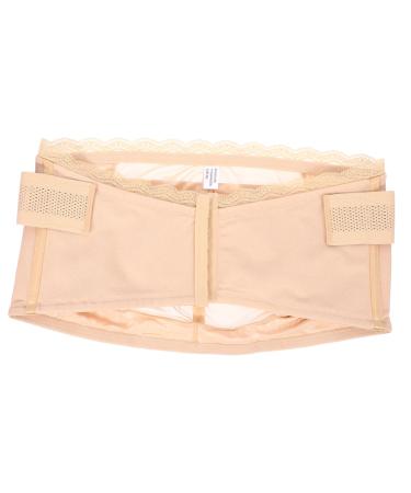 Beavorty Pelvic Girdle Belly Belt for Pregnancy Back Braces for Para Espalda Belly Band Postpartum Recovery Belt Si Brace Girth Women's Caesarean Section Gauze 120X20cm As Shown