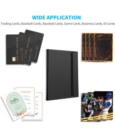 432 Pocket JIQEZNL Card Binder | Upgraded Trading Card Binder for MTG, TCG, Sports, and Collectibles - Black - Buy Online on SooperMarket.com