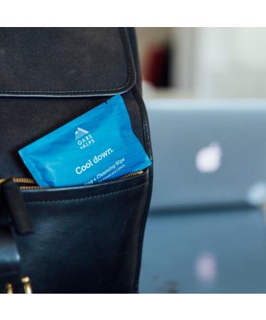 Oars + Alps Face and Body Wipes | Dermatologist Tested, Infused with Caffeine and Menthol | TSA Friendly | 14 Wipes - Buy Online on SooperMarket.com