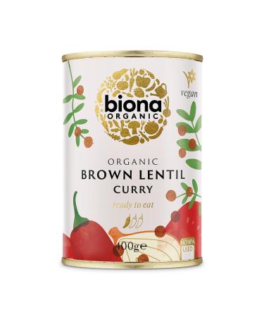 Biona Organic Brown Lentil Curry 400g
