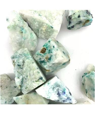 Natural Crystals and Stones 200g Natural Phoenix Crystal Raw Rock Green Gemstone Gravel Stone for Home Decoration for Decoration kaixun - Buy Online on SooperMarket.com