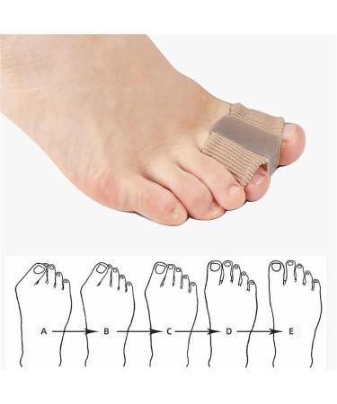 HEIMEABI Toe Spacers Separators with Gel Lining for Bunion Pain Relief - One Size Fits All - Buy Online on SooperMarket.com