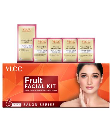 Buy VLCC Professional Salon Series Fruit Facial Kit 5x10g - Best International Shipping - Buy Online on SooperMarket.com