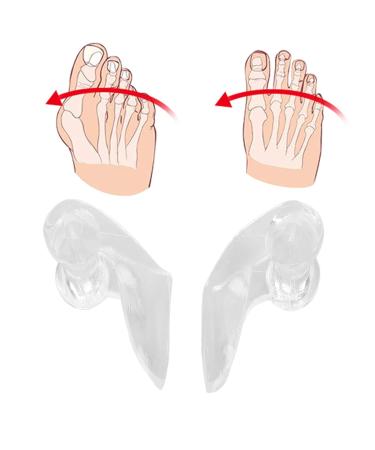 ANGGREK Silicone Toe Protectors - 1 Pair Toe Separator for Bunions & Discomfort Relief - Buy Online on SooperMarket.com