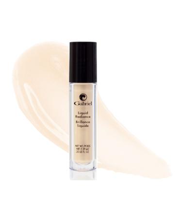 Gabriel Cosmetics Liquid Radiance Highlighter (Liquid Gold) 0.25 Fl Oz  Natural  Paraben Free  Vegan  Gluten-free  Cruelty-free  Non GMO  Glowing Skin.